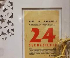 kalendoriaus lapeliai įvairioms progoms 1935- Iki dabar.... - 2/5