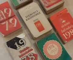 kalendoriaus lapeliai įvairioms progoms 1935- Iki dabar.... - 4/5