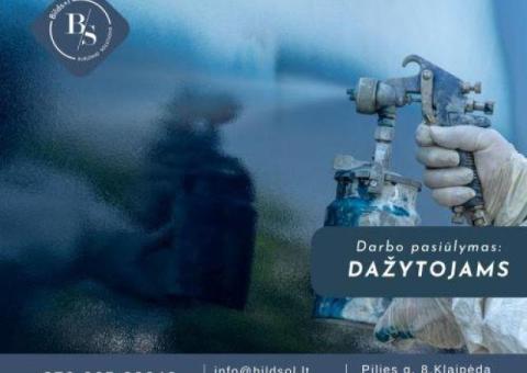 Ieškome dažytojų darbui Olandijoje.