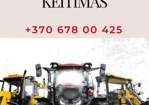 Traktorininko pažymėjimas/ keitimas