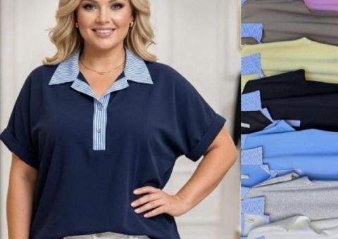 Oversize tipo marškinėliai - palaidinė apkūnioms