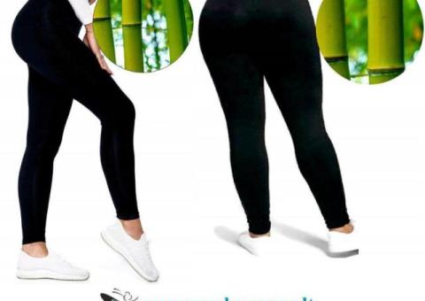 Bambukinės tamprės ilgos, 3/4 ir 7/8 ilgio tamprės (S–5/6XL)