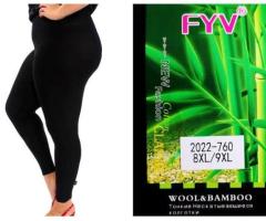 Bambukinės tamprės ilgos, 3/4 ir 7/8 ilgio tamprės (S–5/6XL) - 4/5